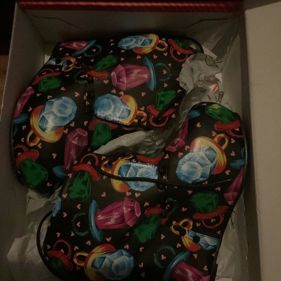 Iron Fist Shoes - IRON FIST  ‘’RING POP WEDGE BOOTIES  ‘’SIZE  US LADIES 9 BRAND NEW